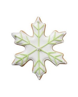 vykrajovačka Wilton Grip ŚNIEŻYNKA 10,5 cm