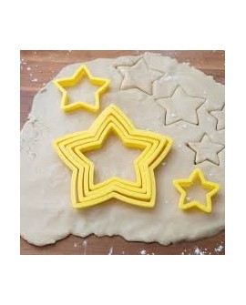 формочки для печива Wilton зірки / ялинка od 5 do 10 cm 6 шт.