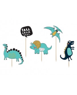 Pikery DINOZAURY 5 szt.