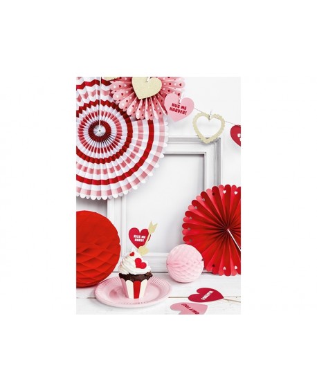 dekorációs pálcikák PartyDeco arany nyilak 8,5 x 2,5 cm + patyczek 6 db