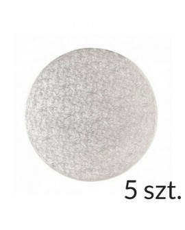 Podkład pod tort 12 mm SZTYWNY 40 cm - 5 szt. Podkład pod tort 12 mm SZTYWNY 40 cm - 5 szt.