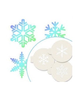 Szablon do dekoracji ŚNIEŻYNKI 3 wzory Jem