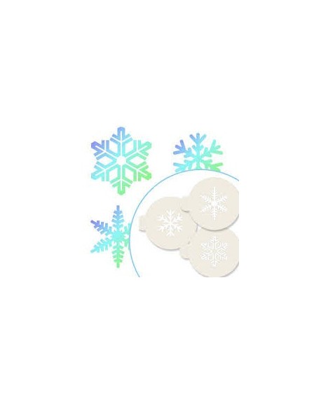 díszítő sablon JEM hópelyhek, 3 minta