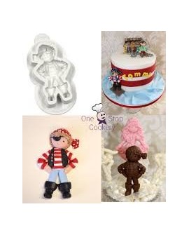 Katy silicone mold - Sue Pirate