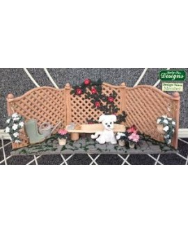 Katy Sue silicone mould PERGOLA FENCE BARRIER