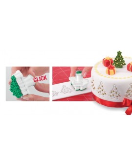 Weihnachtspressformen 4 Designs