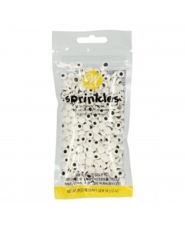 Dekoracja Wilton Cukrowe OCZY MINI 7 mm
