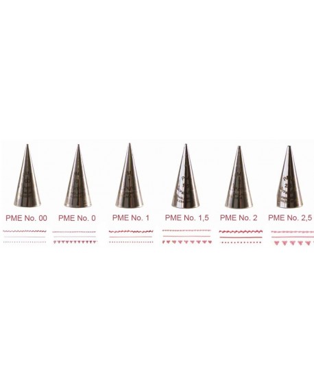 Tylka PME nr 2 Cienka, okrągła końcówka