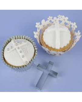 Foremka KRZYŻ 2 szt. PME 10 i 4,5 cm