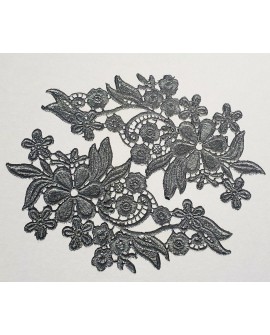Gotowa masa do koronek CZARNA GRAFIT FC Letter&Lace 90g