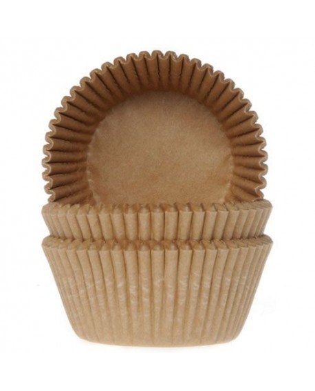cupcake kapszlik muffinkb.hoz House of Marie natúr kraft standard kb. 51 mm 50 db