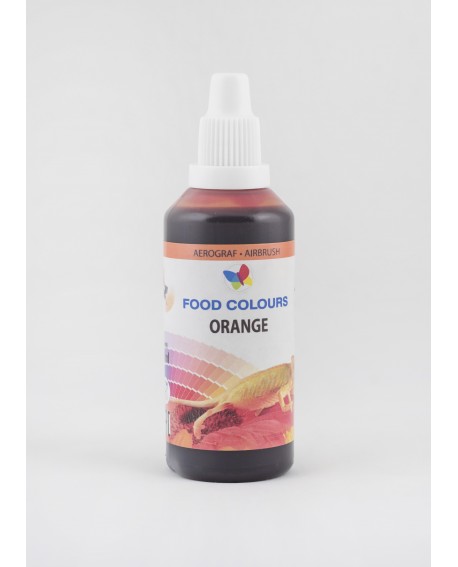 Airbrush Dye Orange 60 ml Food Colours