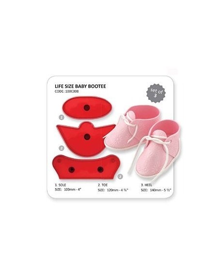 JEM 3D Mould Baby Shoe LARGE