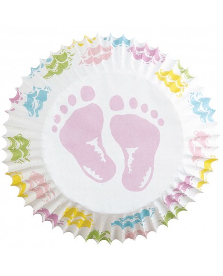 Papilotki Wilton 75 szt PASTELOWE BABY