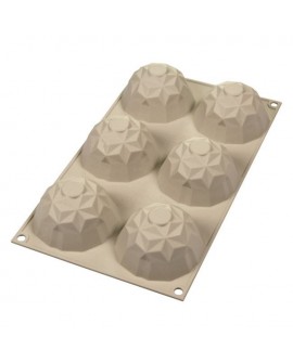 Forma silikonowa 3D Silikomart MINI GEMMA 6 gniazd