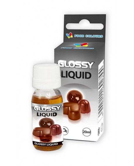 Glasur, Lebensmittelfarben Flüssigglanz 20 ml Glänzend