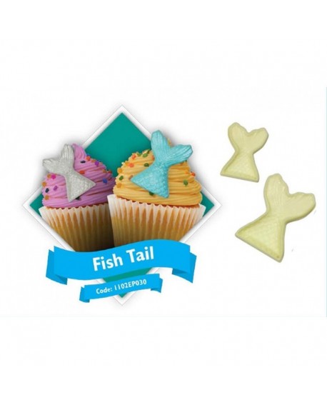 forma fondant dekorációkhoz JEM rybi ogon syreni 2,8 x 4 cm oraz 4 x 5,5 cm