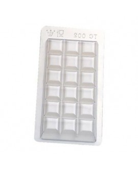 Silikonform Schokoladentafel 5 Stk.