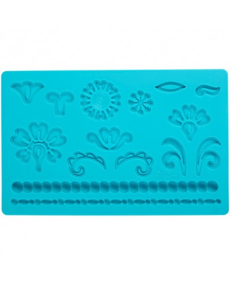 Wilton szilikonforma – Baroque / Damask