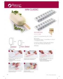 Forma silikonowa LODY MINI Classic 8 gniazd Silikomart