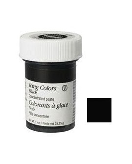 Gélová potravinárska farba Wilton Black