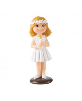 Figurka KOMUNIA Chłopiec 11 cm klęczący