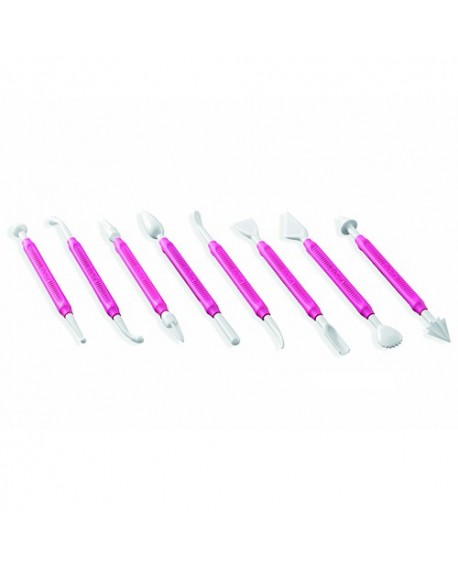 Silikomart modelling tools 8 pcs.