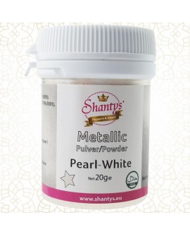 Barwnik pyłkowy Shantys Pearl White 20g BIAŁY PERŁOWY Barwnik pyłkowy Shantys Pearl White 20g BIAŁY PERŁOWY