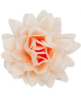 KWIAT Z OPŁATKA ASTER ŁOSOSIOWY 12 cm cieniowany