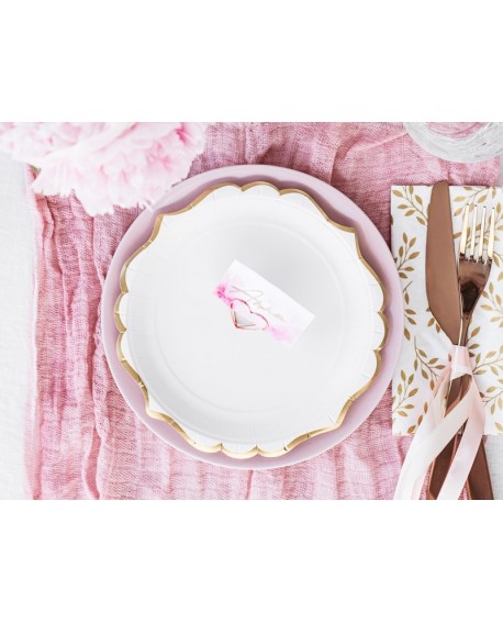 кондитерський аксесуар PartyDeco білий 18,5 cm 6 шт.