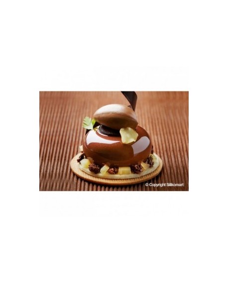 3D szilikon forma Silikomart Mini Goccia 1 gniazda: 6,8 cm 6 x 88 ml