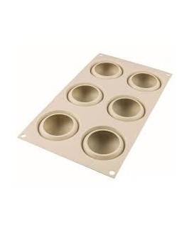 3D silicone mould Silikomart Mini Goccia 1 gniazda: 6,8 cm 6 x 88 ml