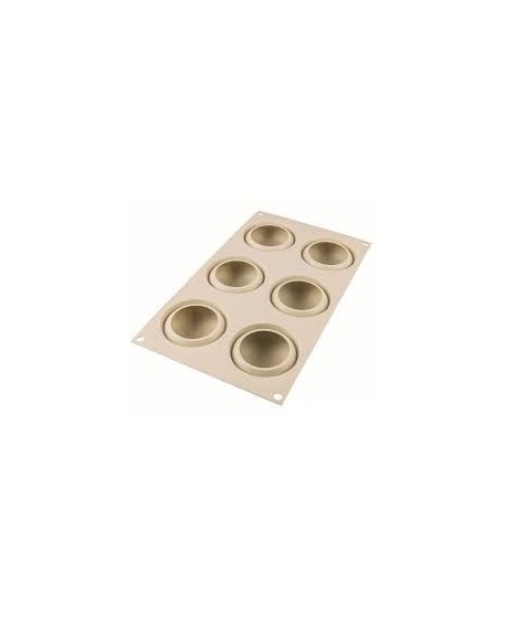 3D szilikon forma Silikomart Mini Goccia 1 gniazda: 6,8 cm 6 x 88 ml