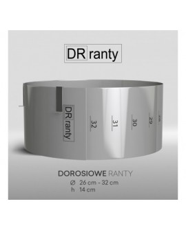 Rant RD okrągły 26 - 31 cm z podziałką Wys. 14 cm