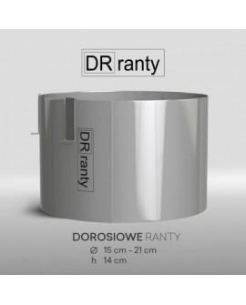 nastaviteľný ráfik Dorosiowe Ranty okrúhly 21 cm 15-21 cm