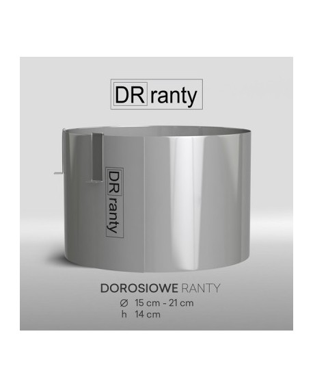 nastavitelný ráfek Dorosiowe Ranty kulatý 21 cm 15-21 cm