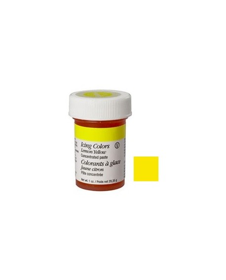 Gelová potravinářská barva Wilton Lemon Yellow CITRONOVĚ ŽLUTÁ