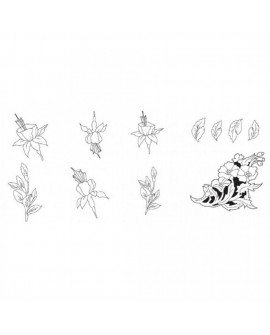 Wykrawaczka Patchwork FUKSJA Zdobienie