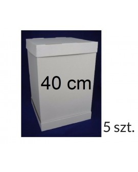 40x40 cm HIGH CAKE BOX 45 cm 5 COMPOSITE HIGH CAKE BOX