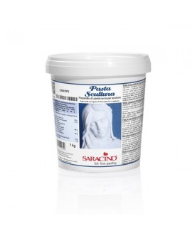 Czekolada plastyczna do rzeźb PASTA SCULPTING 1 kg Saracino