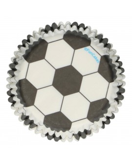 Papilotki FC 48 szt PIŁKA NOŻNA