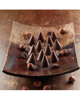 Silikonform PRALINES CONES Silikomart Pralinen 15 Schlitze