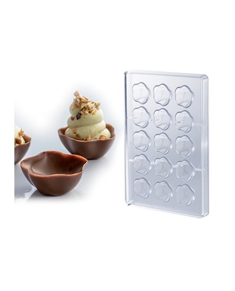 Moule silicone Silikomart chocolat Praline x 15 - Moule à chocolat - Creavea