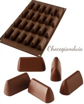 Forma silikonowa PRALINKI Choco Gianduia Silikomart Czekoladki