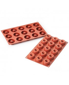 Silikonform MINI DONUTS 4,5 cm
