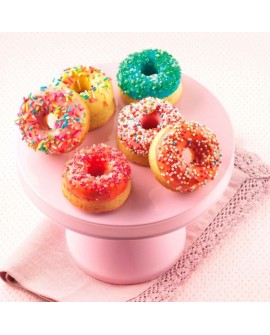 Silikonform MINI DONUTS 4,5 cm
