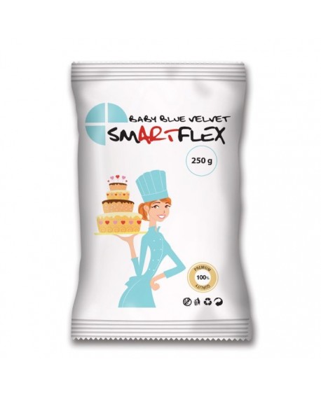 poťahovacia hmota Smartflex svetlomodrá 250 g Baby Blue