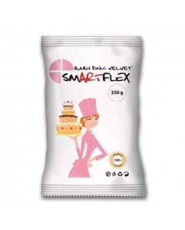 Masa cukrowa Smartflex RÓŻOWA 0,25 kg Baby Pink