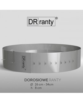 Rant RD NISKI 26 - 34 cm Wys. 8 cm