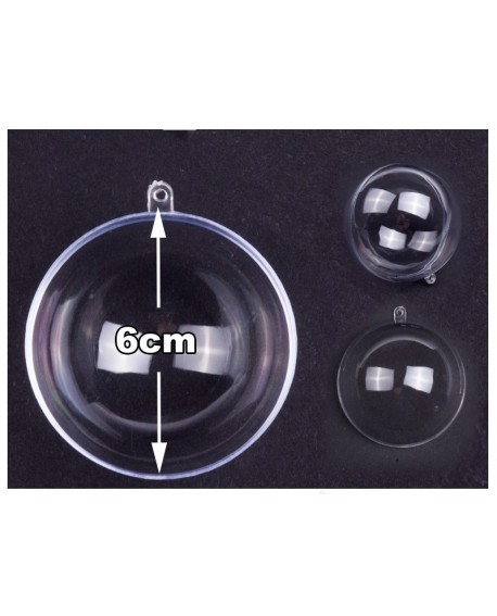 confectionery accessory transparent 6 cm